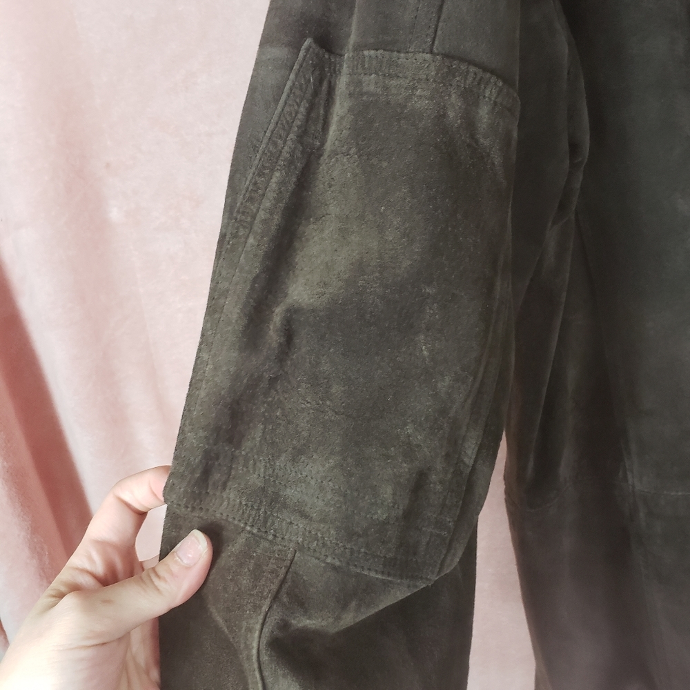 Structure Genuine Leather Jacket - image 5